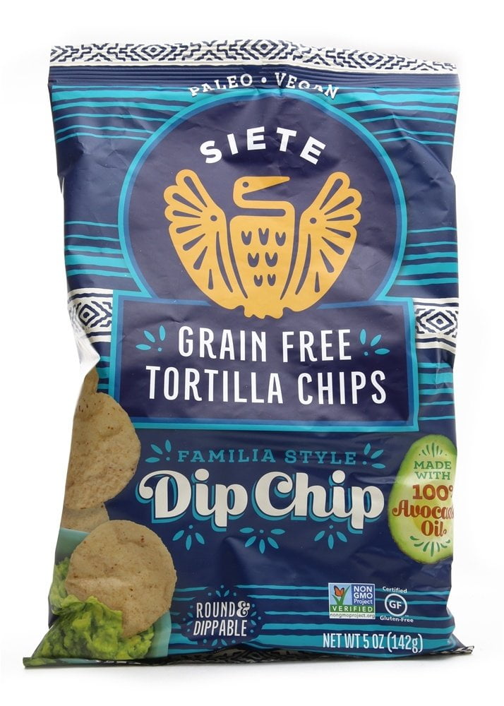 Siete Grain Free Tortilla Chips Family Style Dip Chip 5 oz