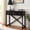 Black, variant on Safavieh Sadie 3 Drawer Console Table, Chocolate