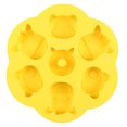 thumbnail image 1 of 1 molde de silicona para pasteles al vapor, con dibujos animados, para hornear (amarillo), 1 of 6