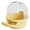 Yellow, variant on Bird Feeder No Mess Feeder for Cage with Water Dispenser, Semi Enclosed Dome Design Prevents Splashing Food Scatter, Food Water Bowl for Parrot Parakeet 6.5x4.9x5.4 in