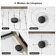 thumbnail image 2 of Robot Aspirador PrettyCare ROPVACNIC Voz Control Remoto Autocarga Limpieza Programada S1, 2 of 5