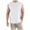 White, variant on Kaemgyyd Men's Tank Top Loose Fashion Sleeveless Muscle Cut off T Shirts Solid Crew Neck Gym Workout Summer Tee