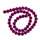 thumbnail image 4 of Joyería Pulida Opaca Redonda de 8m M Que Hace Los Granos Sueltos Coloridos - Fucsia Sunnimix Perlas sueltas Perlas espaciadoras, 4 of 8