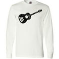 thumbnail image 3 of Inktastic Grunge Guitar Long Sleeve T-Shirt, 3 of 5