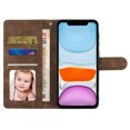 thumbnail image 7 of Dteck iPhone 11 pro max Case,PU Leather Wallet Flip Magnetic Card Slots Shockproof kickstand Cover for iPhone 11 pro max 6.5 inch,Brown, 7 of 7