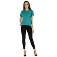 thumbnail image 2 of Inkmeso Drop Shoulder Round Neck T-shirt For Womens Casual Relax Fit Summer T-shirts, 2 of 7