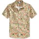 thumbnail image 1 of LRG Camisa abotonada con estampado vectorial para hombre, verde, extragrande, 1 of 1