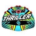 thumbnail image 1 of WOW Watersports Giant Thriller Inflatable 4-Person Towable Boating Deck Tube, 1 of 3