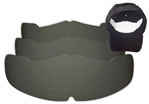 3Pk. Black Manta Ray Baseball Caps 