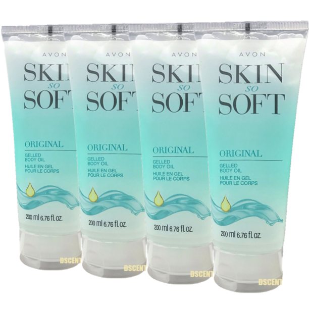 Avon Avon Skin So Soft Original Gelled Body Oil 6.76 fl oz 4 Pack