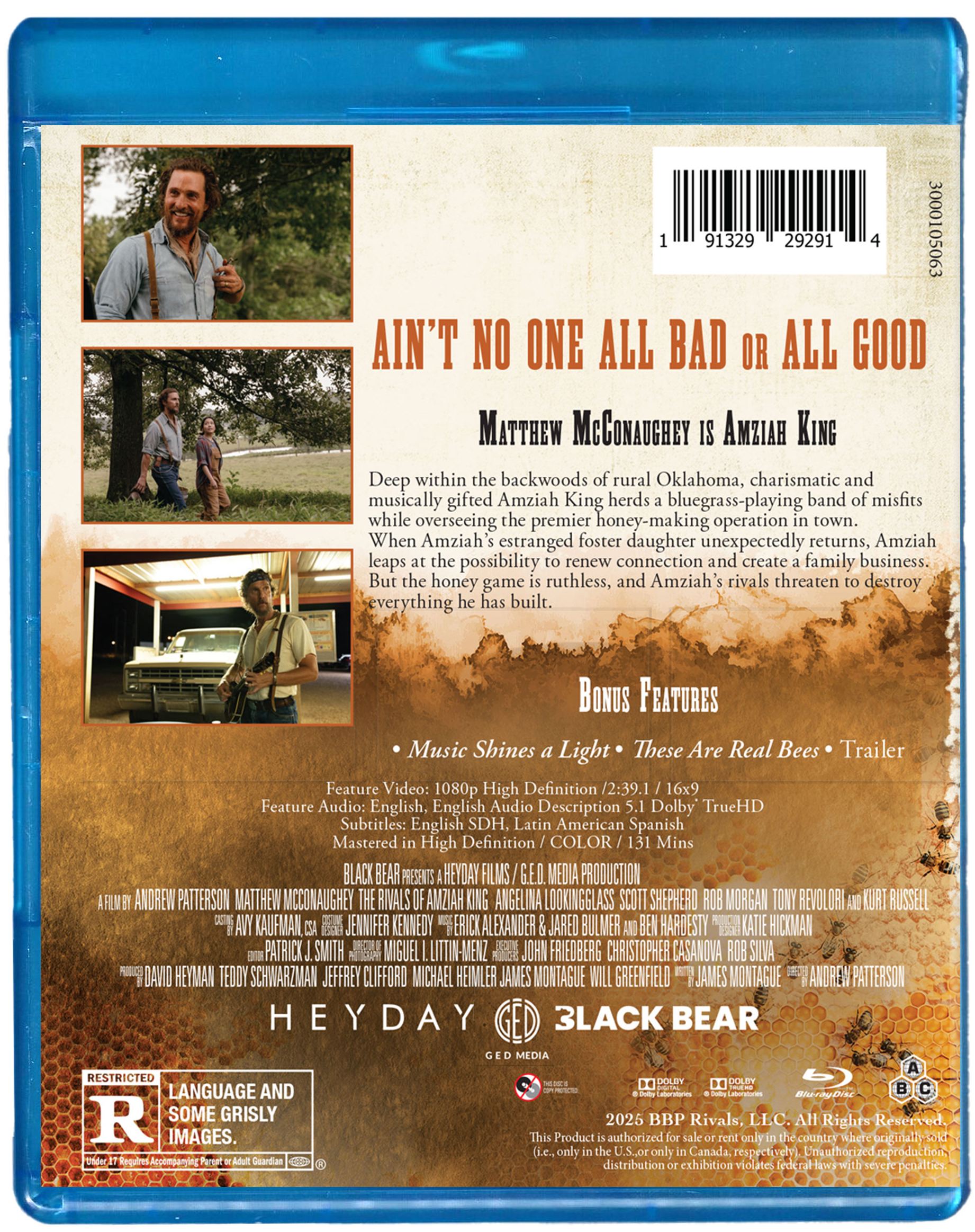 The Rivals of Amziah King (Blu-ray), Drama, Black Bear Pictures