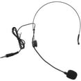 thumbnail image 1 of FONWILYO Portable Headset Mic 3.5mm Plug Business Microphone Black 2Pcs, 1 of 8