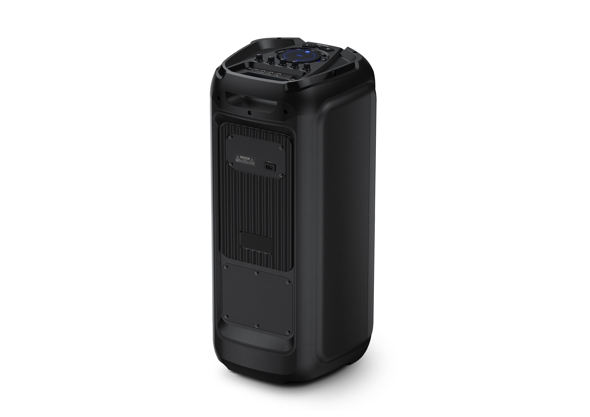PHILIPS Bluetooth Party Speaker with LED Lights, FM, USB, Memory Card, Auxiliary, TWS Function Connecting Other TAX4209, Guitar Microphone Ports TAX4209