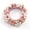 Pink Pearl Flower, variant on 2pcs New Style Elegant Hair Ties with Pearls and Crystals for Women, Simple and Versatile Ponytail Elastic Bands, Bun Hair Accessories for Ladies