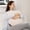 Beige, variant on Quilted Weighted Body Pillow with Bamboo Cover (41x10 Inches), 6.5 lbs Glass Beads Full Length Pillow for Side Sleepers and Deep Sleep