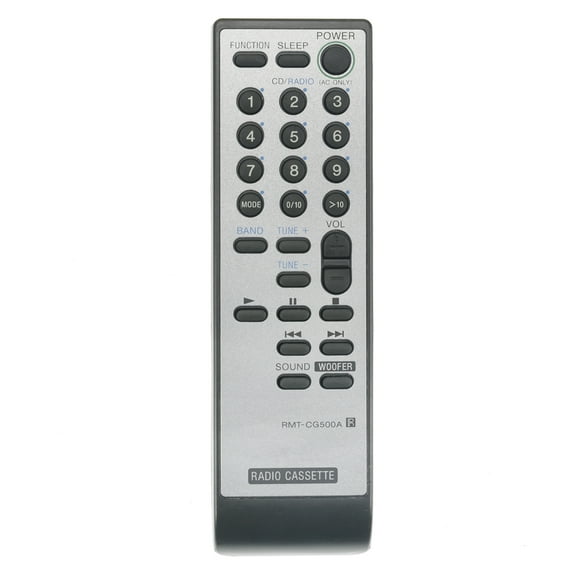 New RMT-CG500A Portable Stereo Remote Control For Sony Radio Cassette CFD-G500 CFD-G505 CFD-G505BLACK SXV6281