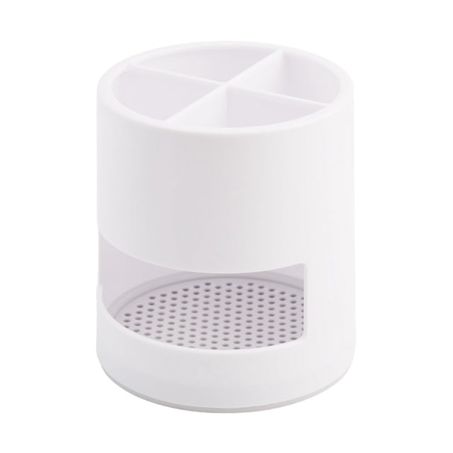 Electric Toothbrush Holder Plastic Storage Organizer Bathroom Toothpaste Holder`