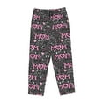 thumbnail image 4 of Balery Lovely Mom Ever print Women's Pajama Pants,Ultra Lightweight Pjs,Lounge Pant-XX-Large, 4 of 9