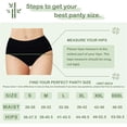 thumbnail image 4 of Women Bamboo Boyshort Panties Comfort Soft Breathable Low Rise Briefs 4 Pack (Skin, Small), 4 of 5