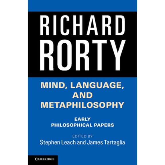 Pre-Owned MIND, LANGUAGE, AND METAPHILOSOPHY [9781107612297]
