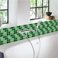 thumbnail image 1 of 3D Retro Green Mosaic Tile Sticker Peel and Stick Sticker 3D Tile Sticker Home Backsplash Tile for Kitchen Home Boutique, 1 of 1