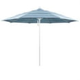 thumbnail image 4 of California Umbrella ALTO118002-5484-DWV Venture Silver Market Umbrella, Brass - 11 ft. x 8 Ribs, 4 of 4