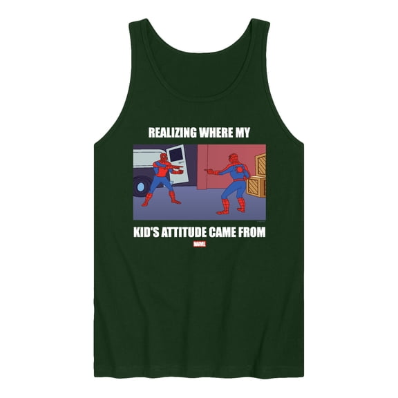 Spider-Man - My Kids Attitude - Men's Sleeveless Graphic Tank