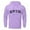 Z1125a-Purple, variant on MIASHUI Men's Letter Print Sweatshirt with Pocket and Soft Lining, Comfortable Pullover for Casual Wear Grey,XXL