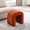 Rust, variant on ONEVOG Upholstered Velvet Ottoman Foot Stool, Modern U-Shaped Arch Accent Stool for Living Room Bedroom, Rust