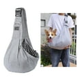 thumbnail image 1 of Bolsa de Transporte Transpirable para Mascotas Yinane pequeña grande gris, 1 of 8