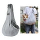 thumbnail image 3 of Bolsa de transporte portátil para mascotas, gato y perro, pequeño, mediano, grande, suministros para exteriores, senderismo Gris jinwen Mascotas Carrier Sling, 3 of 8