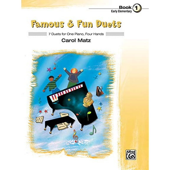 Pre-Owned Famous &amp; Fun Duets, Bk 1: 7 Duets for One Piano, Four Hands (Famous &amp; Fun, Bk 1), 9780739076491, 0739076493, Paperback,