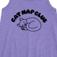 thumbnail image 2 of Instant Message - Cat Nap Club - Toddler and Youth Girls A-line Dress, 2 of 5