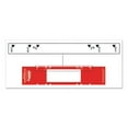 thumbnail image 4 of File Pocket Handles, 9.63 X 2, Red/white, 4/sheet, 12 Sheets/pack | Bundle of 10 Packs, 4 of 8