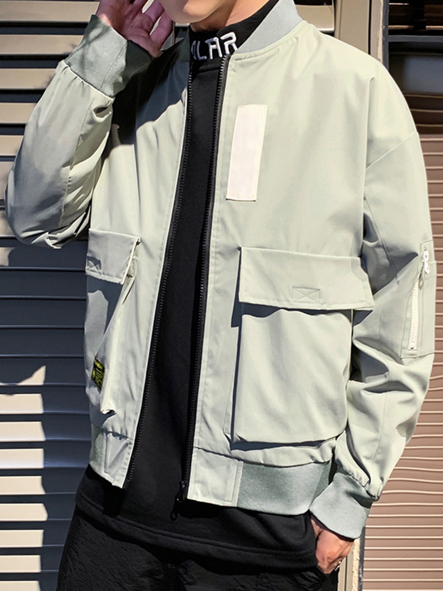cargo jean jacket