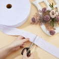 thumbnail image 3 of 1 rollo de 49,21 yardas de tira de guata Jelly Roll, mezcla de algodón y forro polar, 2,48 pulgadas de ancho, guata flexible para acolchar, 3 of 9