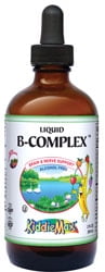 Maxi Health Kosher KiddieMax Childrens B Complex Liquid Raspberry Flavor - 2 fl oz