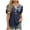 Navy #01, variant on Nmnitkp Womens Tops Boasting Button-Down Polka Dot Style Along With Short Sleeve Tops in Multiple Colors Suitable for Casual Tops for Women’s Styling & Going Out Tops for Women