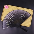 thumbnail image 5 of TIELUTT Handheld Paper Fan Set Chinese Ancient Style Decorative Fans For Brunch Decorations and Hanging Paper Fans and Flower Paper Decorations for Party Birthday Tissue Paper Butterflies Party Decor, 5 of 5