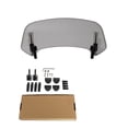 thumbnail image 1 of Thinsony Spoiler Enjoy Relaxing Ride Easy-to-Install Motorcycle Windshield Extension Windscreen Air Deflector C gray 1Set, 1 of 6