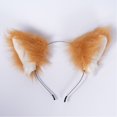 thumbnail image 5 of Diadema con orejas de gato para niña y mujer, accesorio para el pelo, horquilla de felpa para la cabeza, disfraz de Cosplay hecho a mano, 5 of 5