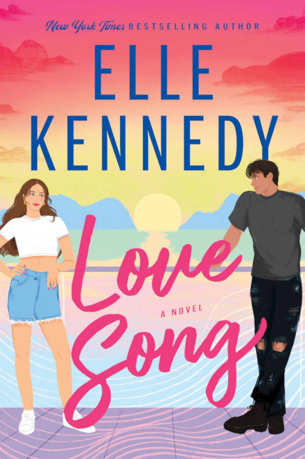 Elle Kennedy, Paperback Book, The Summer Girl Avalon Bay Novel