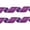 Purple, variant on CuiLiyq Velvet Ribbon for DIY Crafts, 1.9" x 2.19 Yard Red Sparkle Ribbons, Single Face Glitter Fabric Ribbon for Gift Wrapping Holiday Wedding Decor Tree Floral Design (Red-A)