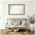 thumbnail image 4 of Amanti Art Custom Wall and Bathroom Mirror (32 x 48 in.), Trellis Silver Frame, 4 of 7