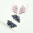 thumbnail image 4 of Opolski 1 Pair Fashion Women Rhinestone Ear Drop Dangle Stud Earrings Jewelry Gift, 4 of 8