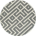 thumbnail image 3 of Art Carpet 841864100075 5 ft. Highline Collection Amazed Woven Round Area Rug, Medium Gray, 3 of 4