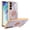 Lightpurple, variant on Dteck Case for Samsung Galaxy A17 5G, 360° Ring Holder Kickstand Elegant Plating Edge Slim Shockproof Soft TPU Protective Phone Cover for Samsung Galaxy A17 5G, Lightpurple