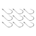 thumbnail image 4 of 50Pcs Fishing Hook for Fish Hook Barbed Type High Carbon Steel with Hole for Outdoor ActivityType 9#, 4 of 8