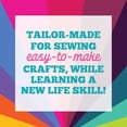 thumbnail image 3 of Craft-Tastic Let’s Learn to Sew – Mini Sewing Kit, Arts and Crafts, Art Supplies, Embroidery Kit for Beginners, Includes Sewing Supplies, Easy-to-Follow Instructions, Arts and Crafts, Ages 7+, 3 of 6