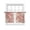 Light Beige Light Pink, variant on Peaches Branches Sheer Curtains 45 Inch Length 2 Panels Set Window Treatments, Farmhouse Spring Botanical Pink Flowers Rod Pocket Semi Curtains for Living Room/Bedroom/Kitchen Décor, 104"W x 45"L